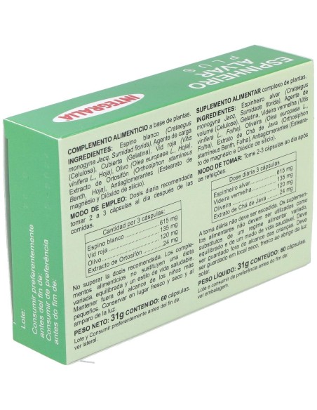 Integralia Espino Blanco Plus 60Caps