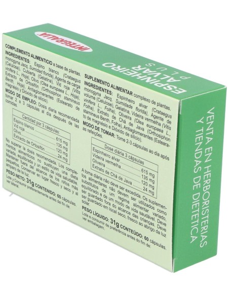 Integralia Espino Blanco Plus 60Caps