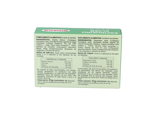 Integralia Espino Blanco Plus 60Caps