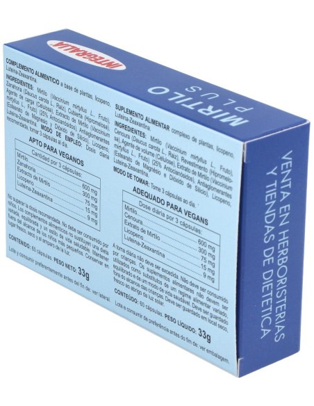 Integralia Mirtilo Plus 60Caps