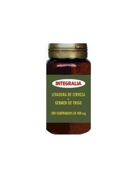 Integralia Levadura De Cerveza+Germen De Trigo 450Comp.