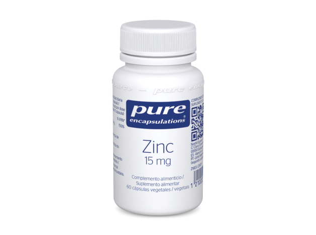 Pure Encapsulations Zinc 15 mg 60 Cápsulas