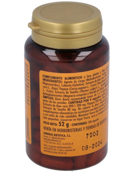 Integralia Aloe Vera Plus 100Caps