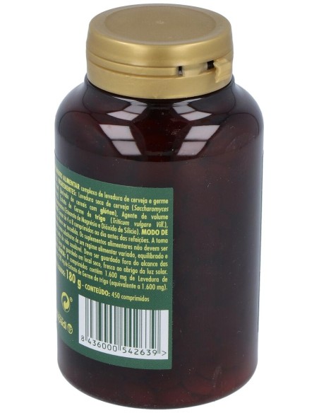 Integralia Levadura De Cerveza+Germen De Trigo 450Comp.