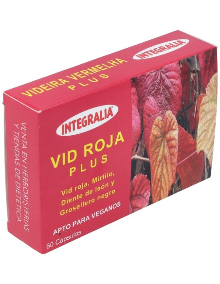 Integralia Vid Roja Plus 60 Cápsulas