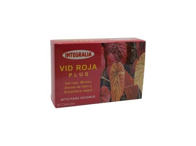 Integralia Vid Roja Plus 60 Cápsulas