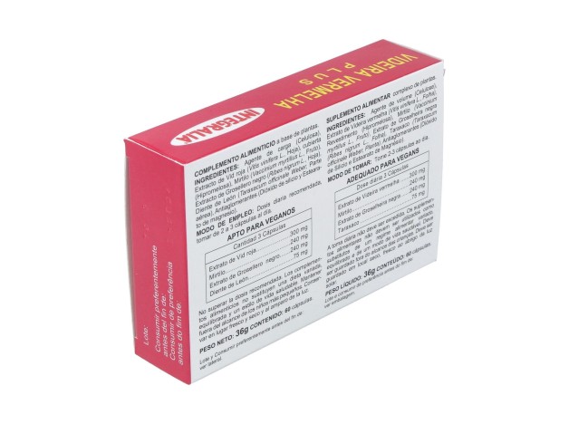 Integralia Vid Roja Plus 60 Cápsulas