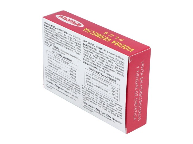 Integralia Vid Roja Plus 60 Cápsulas