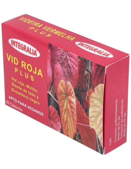 Integralia Vid Roja Plus 60 Cápsulas