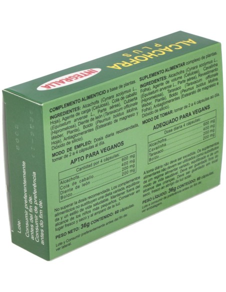 Integralia Alcachofa Plus 60Cap
