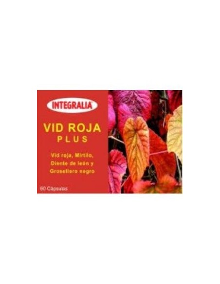 Integralia Vid Roja Plus 60 Cápsulas