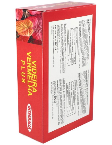 Integralia Vid Roja Plus 20Viales
