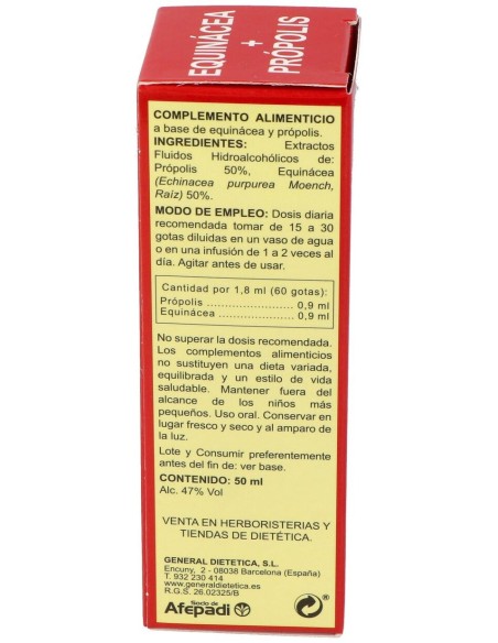 Integralia Echinacea + Propolis Extracto 50Ml