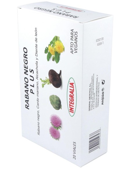 Integralia Rabano Negro Plus 20X10Ml
