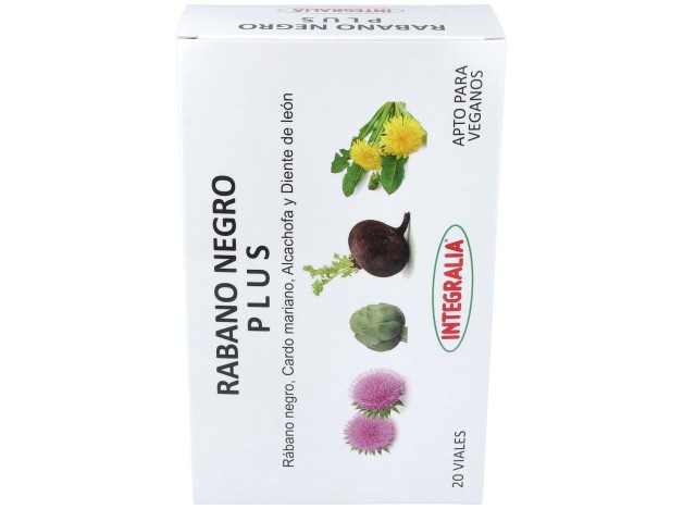 Integralia Rabano Negro Plus 20X10Ml