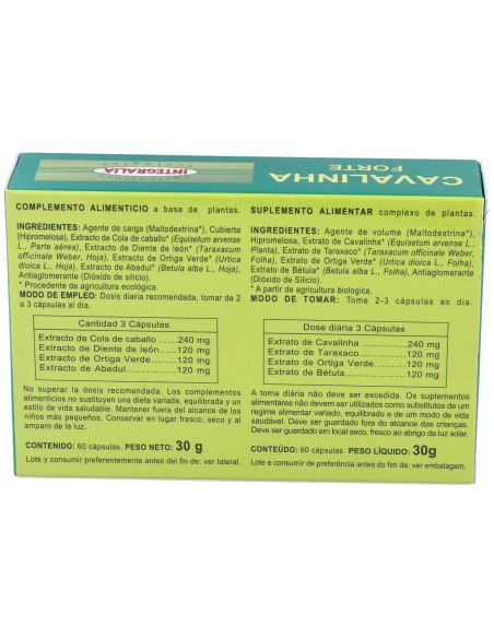Integralia Cola De Caballo Forte Eco 60Caps