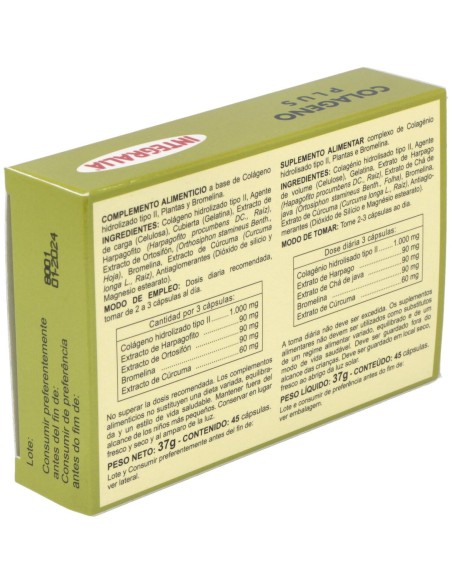Integralia Colageno Plus 45 Caps