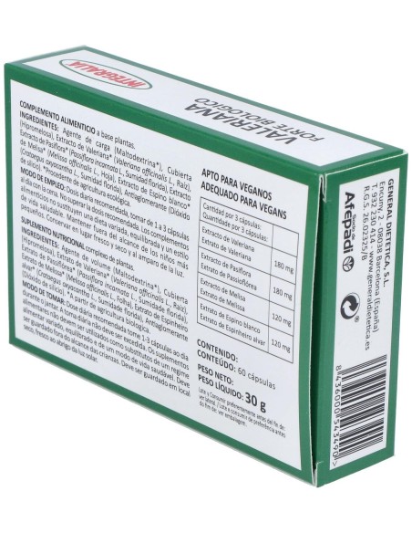 Integralia Valeriana Forte 60Caps