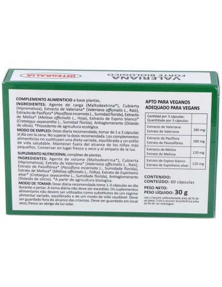 Integralia Valeriana Forte 60Caps