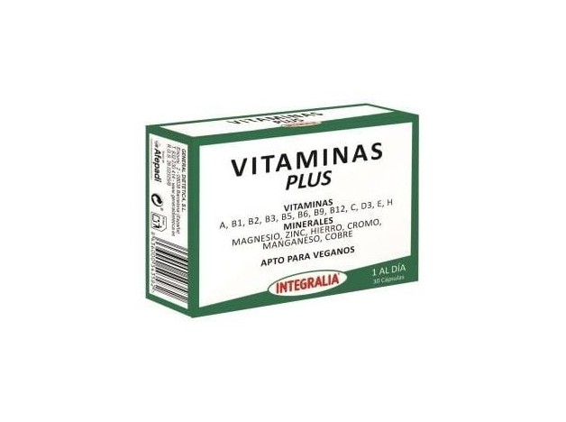 Integralia Vitaminas Plus 30Caps