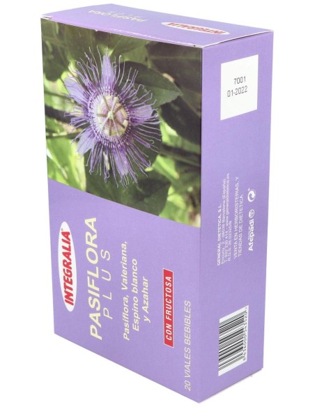 Integralia Pasiflora Plus 20 Ampollas
