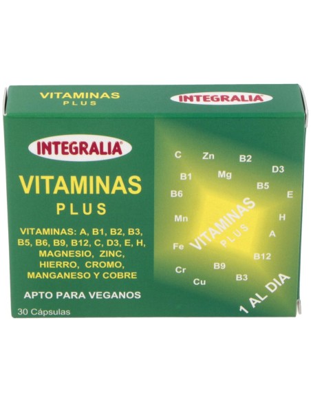Integralia Vitaminas Plus 30Caps