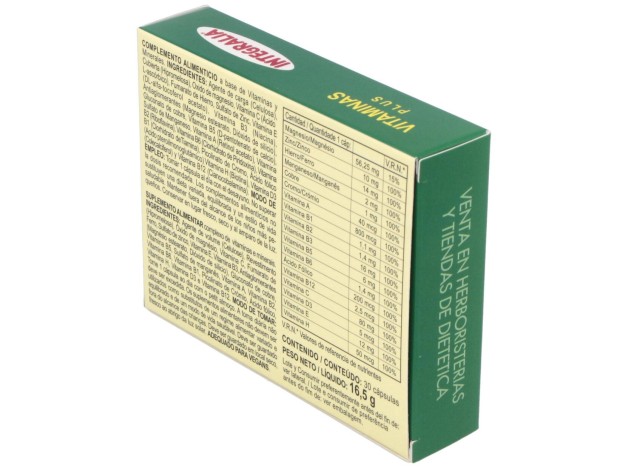Integralia Vitaminas Plus 30Caps