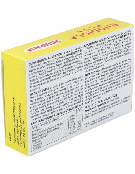 Integralia Rhodiola Plus 60 Capsulas