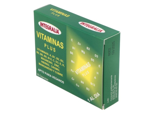 Integralia Vitaminas Plus 30Caps