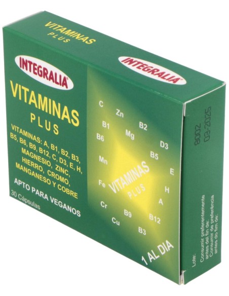 Integralia Vitaminas Plus 30Caps