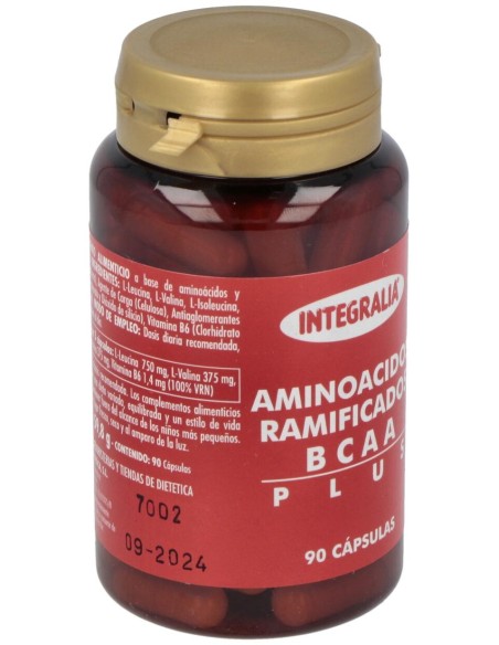Integralia Aminoacidos Ramificados Bcaa Plus 90Cap