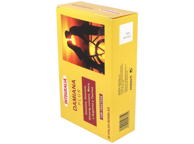 Integralia Damiana Plus Líbido 20Uds