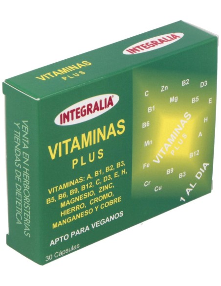 Integralia Vitaminas Plus 30Caps