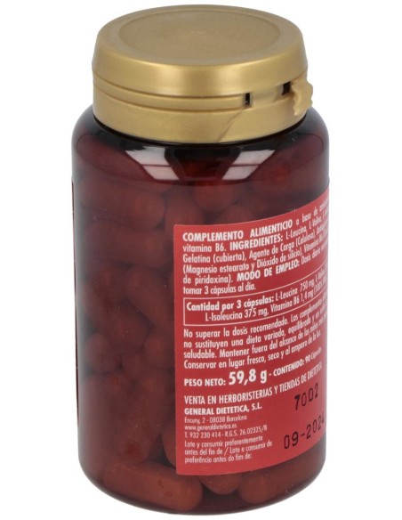 Integralia Aminoacidos Ramificados Bcaa Plus 90Cap