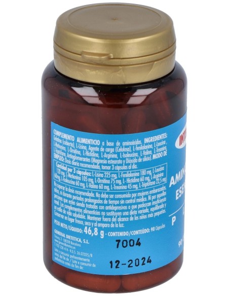 Integralia Aminoacidos Esenciales Plus 90Caps
