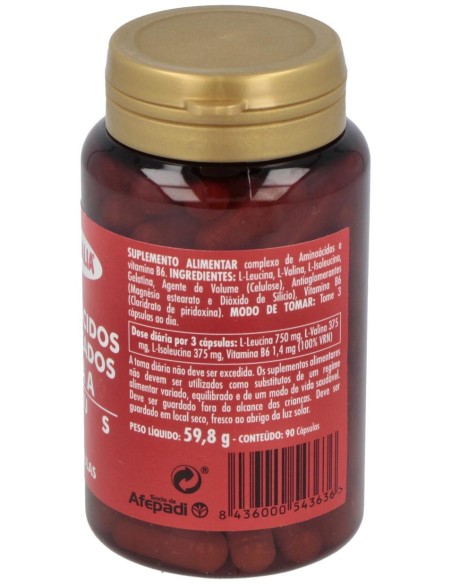 Integralia Aminoacidos Ramificados Bcaa Plus 90Cap