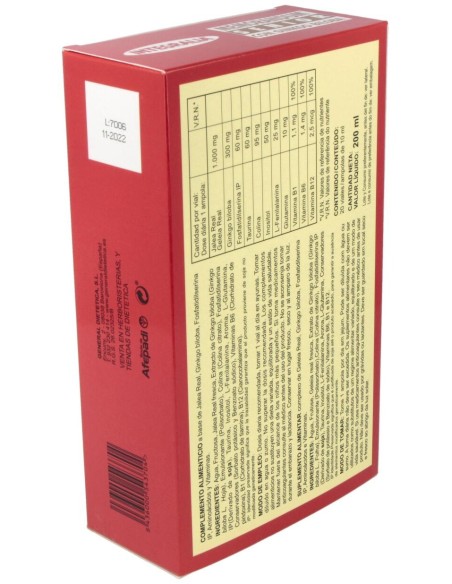 Integralia Memorandum Senior Ginkgo Biloba 20 Viales