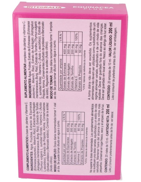Integralia Echinacea Plus 20 Viales