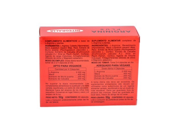 Integralia Arginina Plus 60Caps