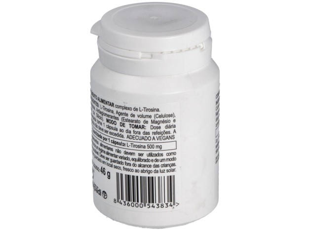 Integralia L-Tirosina 500Mg 50Vcaps
