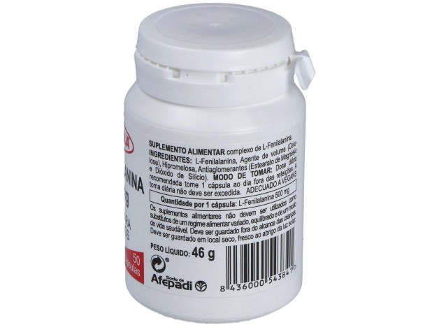 Integralia L-Fenilalanina 500Mg 50Caps