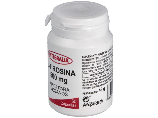 Integralia L-Tirosina 500Mg 50Vcaps