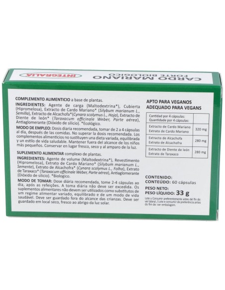 Cardo Mariano Forte 60C (Integralia)