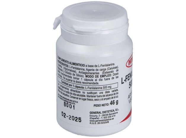 Integralia L-Fenilalanina 500Mg 50Caps