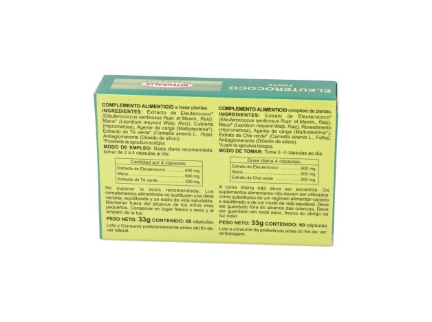 Integralia Eleuterococo Forte Eco 60Caps