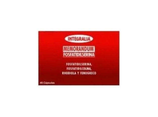 Integralia Memorándum Fosfatidilserina 45Caps
