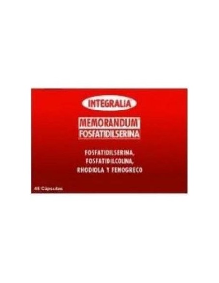 Integralia Memorándum Fosfatidilserina 45Caps