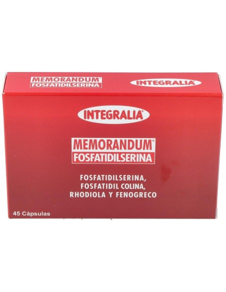 Integralia Memorándum Fosfatidilserina 45Caps