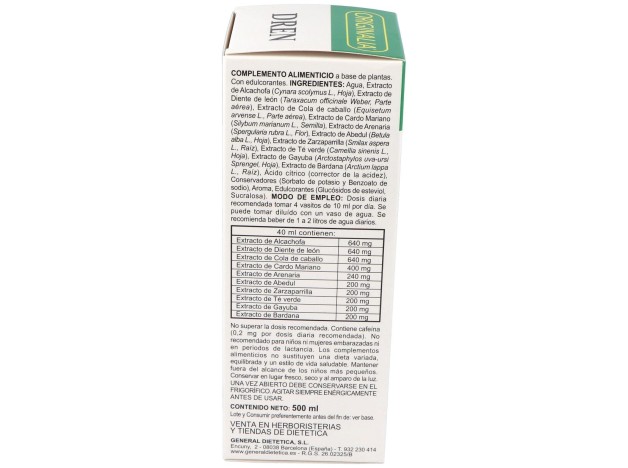 Dren Originalia Jarabe 500Ml.