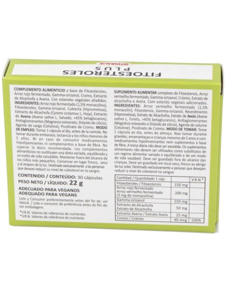 Fitoesteroles Plus 30Cap.